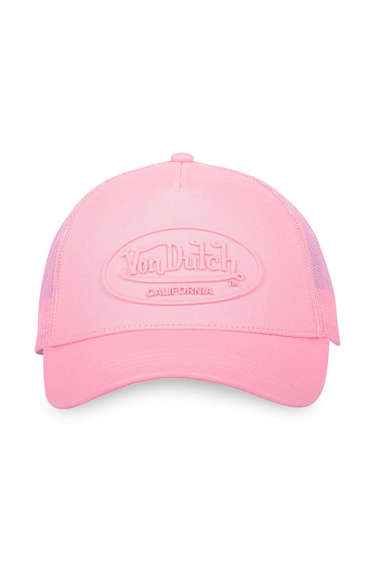 Pink cotton trucker cap - Image n°4