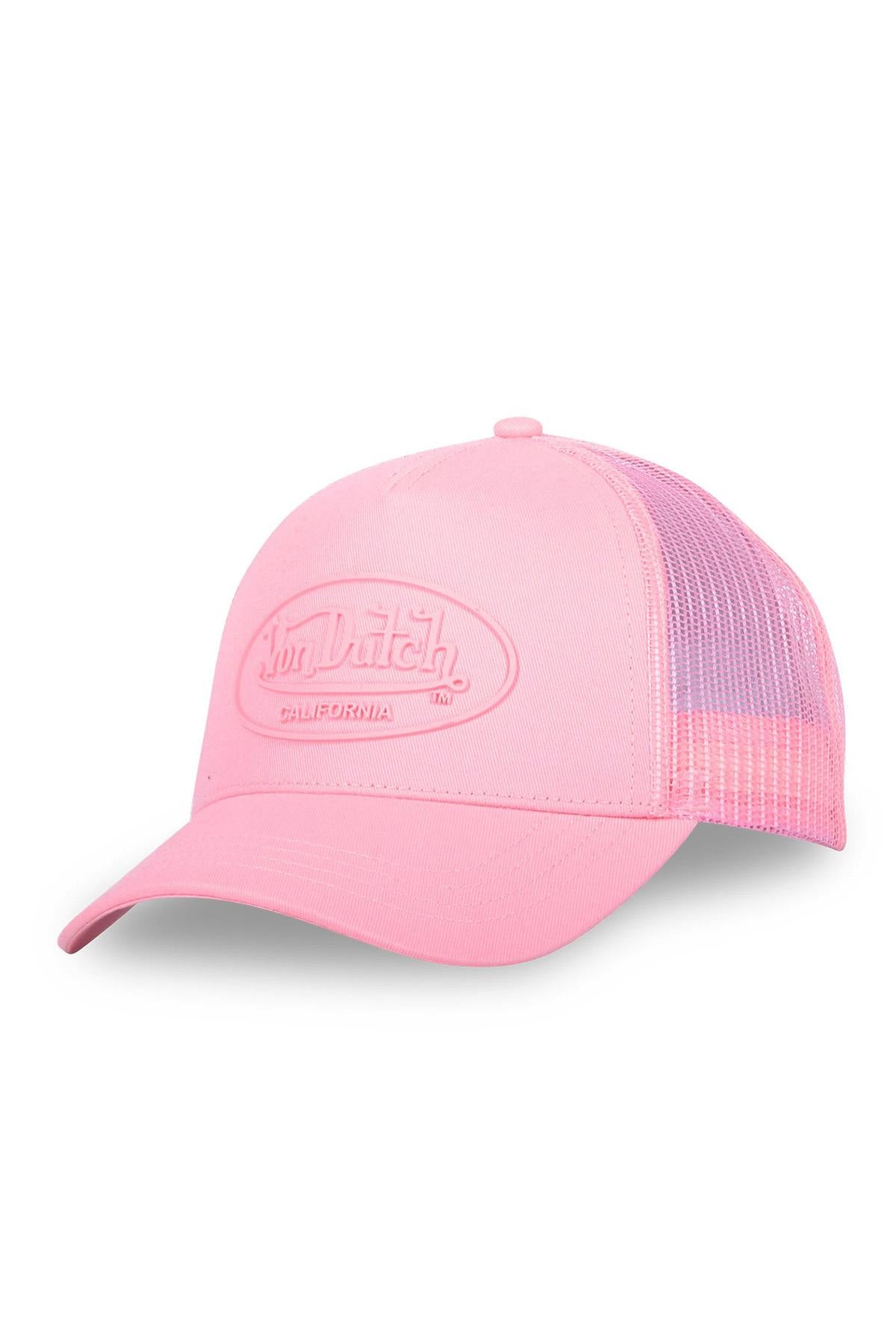 Pink cotton trucker cap - Image n°1