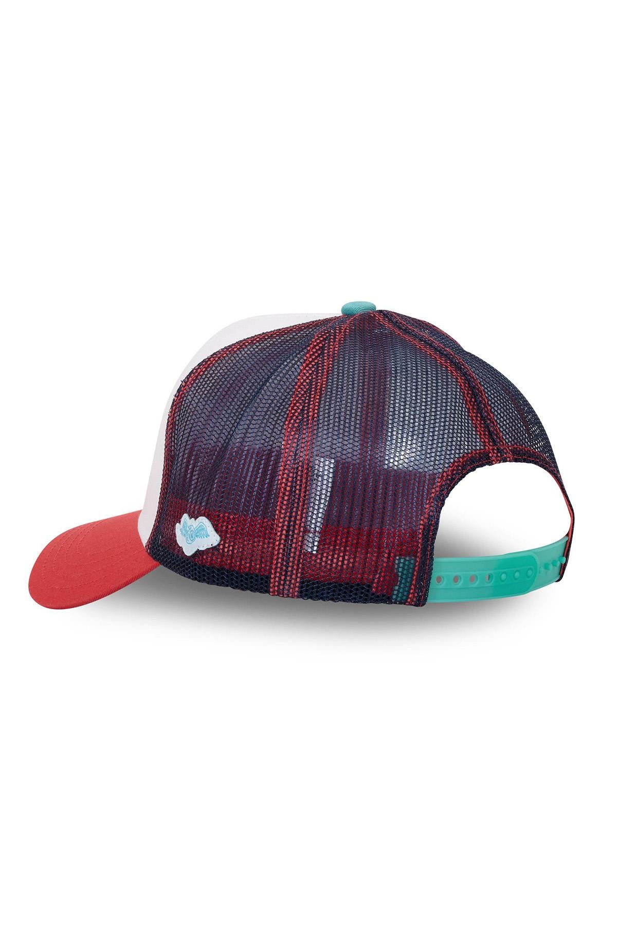 White, red and navy surfer cap - Image n°4