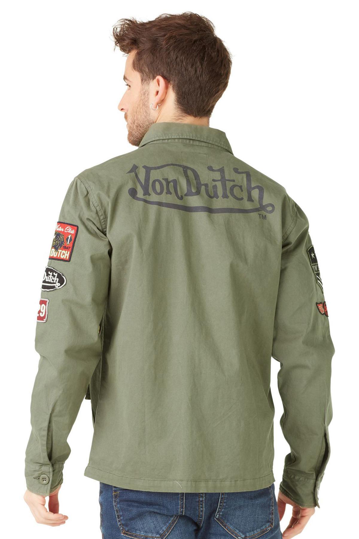 Cotton jacket with patches - Image n°2
