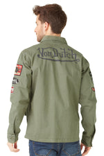 Cotton jacket with patches - Image n°2