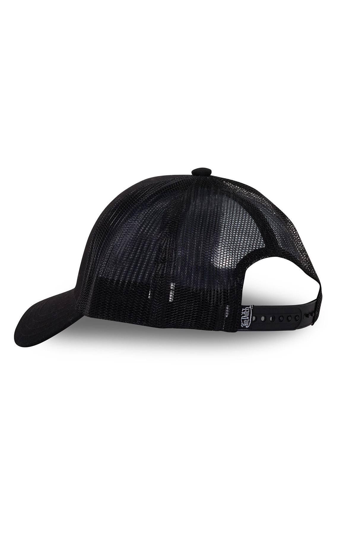 Black trucker cap with winged tiger print - Image n°4