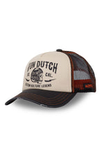 Biker style trucker cap - Image n°1