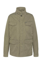 Sage khaki military jacket - Image n°8