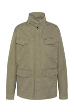 Sage khaki military jacket - Image n°8