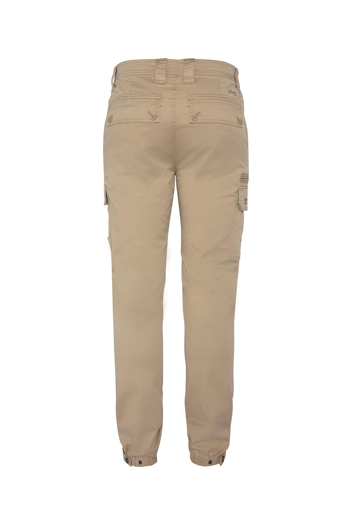 Beige cotton army pants - Image n°2