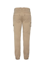 Beige cotton army pants - Image n°2