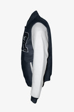 A slim-fit teddy jacket blending leather and nylon for urban style. - Image n°11