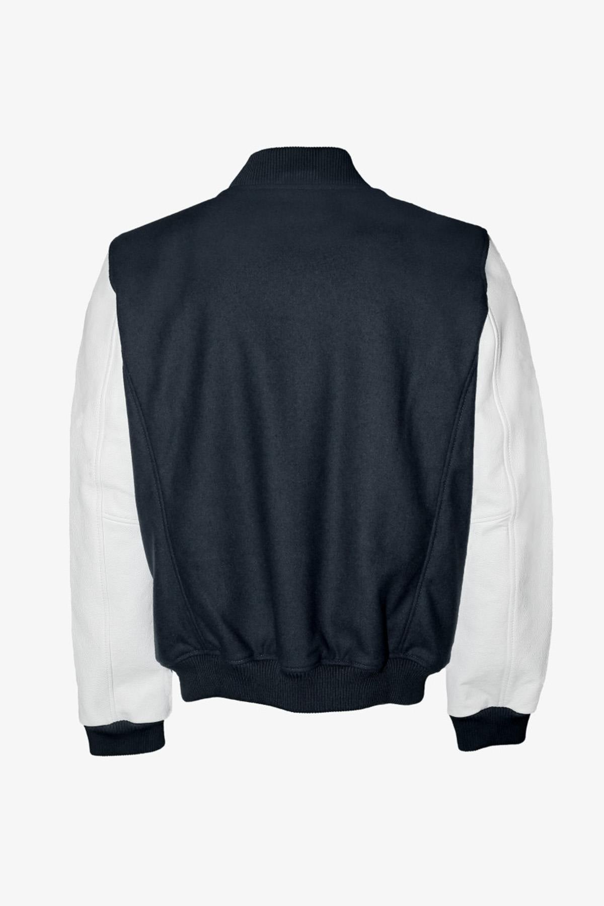 A slim-fit teddy jacket blending leather and nylon for urban style. - Image n°10