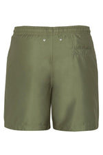 Khaki shorts with drawstrings - Image n°3