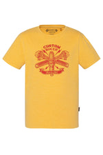 Yellow and red vintage style t-shirt - Image n°2