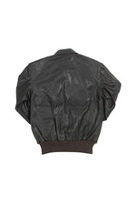 Military-grade goatskin A-2 jacket: timeless design, modern fit. - Image n°16