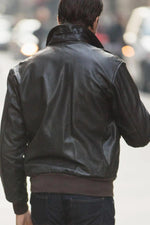Military-grade goatskin A-2 jacket: timeless design, modern fit. - Image n°19