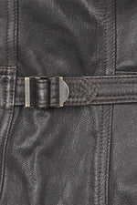 1930s US Navy flight jacket in brown goatskin, slim-fit and timeless. - Image n°7