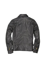 1930s US Navy flight jacket in brown goatskin, slim-fit and timeless. - Image n°6