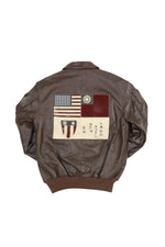 Cockpit USA's Z21V60: a rugged A-2 jacket in horsehide leather. - Image n°4
