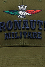 Aeronautica Khaki Polyester Cap - Image n°3