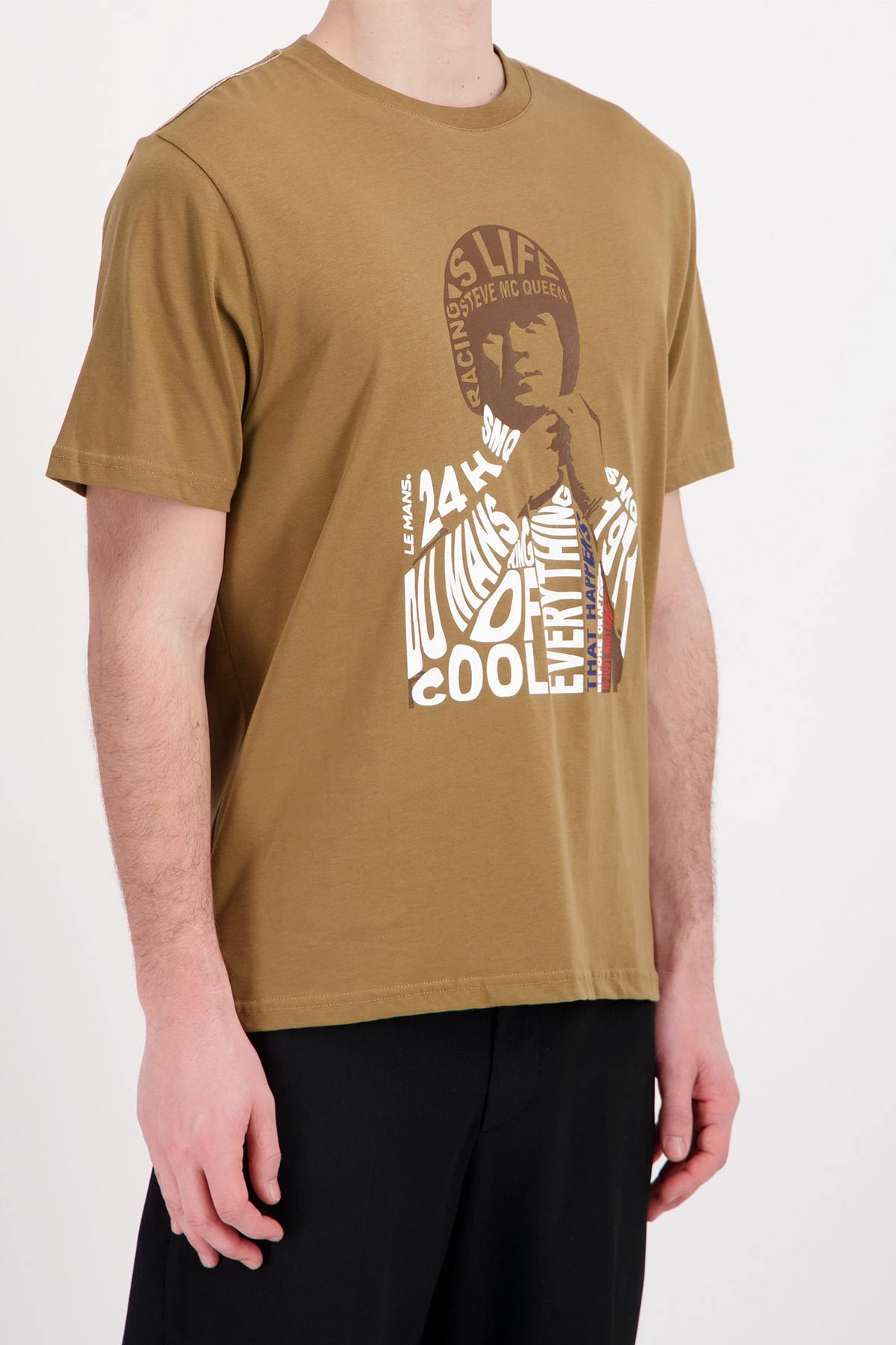 Steve McQueen tobacco graphic t-shirt - Image n°4