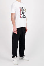 T-shirt con grafica bianca Steve McQueen - Image n°2