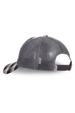 Black and white plaid trucker cap - Image n°3