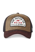 Brown trucker cap for men - Image n°5