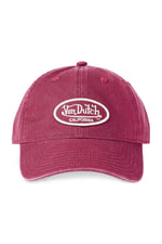 Burgundy cotton cap - Image n°5