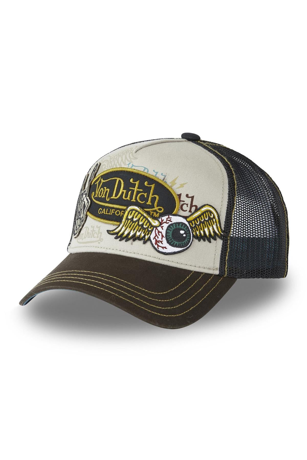 Trucker cap with patches - Image n°1