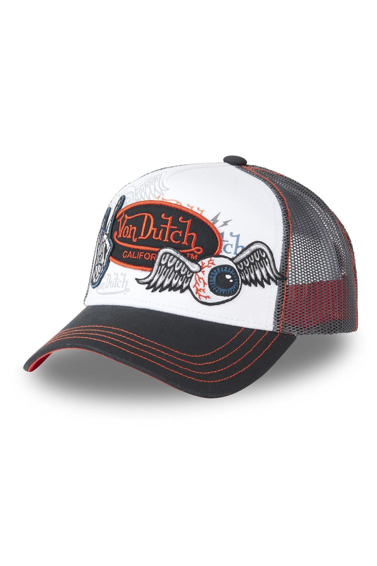 Trucker cap with patches - Image n°1