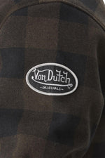 Brown plaid overshirt - Image n°3