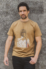 Steve McQueen tobacco graphic t-shirt - Image n°1