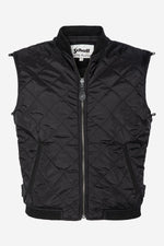 Schott's thick cowhide aviator jacket with removable shearling collar. - Image n°15