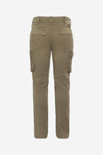 Multi-pocket khaki cargo pants - Image n°5