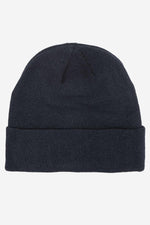 Navy blue beanie for men - Image n°4