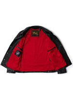 Black nappa leather work jacket - Image n°6