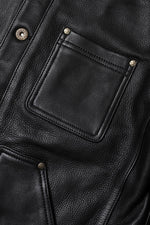 Master's roughout cowhide field jacket. Built for durability and wear. - Image n°11