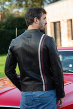 A 24H Le Mans-licensed lambskin jacket, inspired by Brando's biker style. - Image n°6