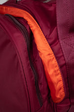 Burgundy lightweight travel bag - Image n°8