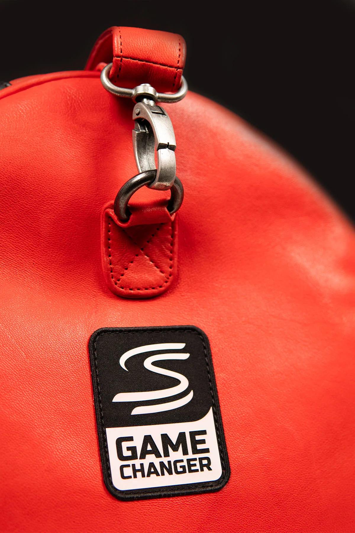 Ayrton Senna Leather Travel Bag Racing Red - Image n°11