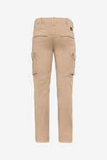 Beige multi-pocket cargo pants - Image n°2