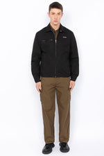 Black casual textile jacket - Image n°5
