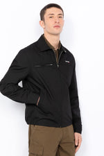 Black casual textile jacket - Image n°6