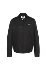 Black casual textile jacket - Image n°7