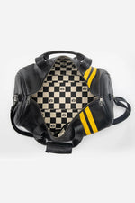 Ayrton Senna Black Leather Travel Bag - Image n°8