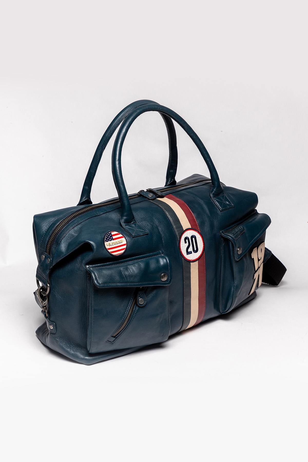 Royal blue 48-hour travel bag - Image n°3