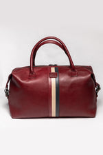 Dark red 48-hour travel bag - Image n°2