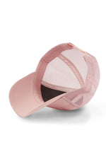 Pastel pink cap with rubber logo - Image n°5