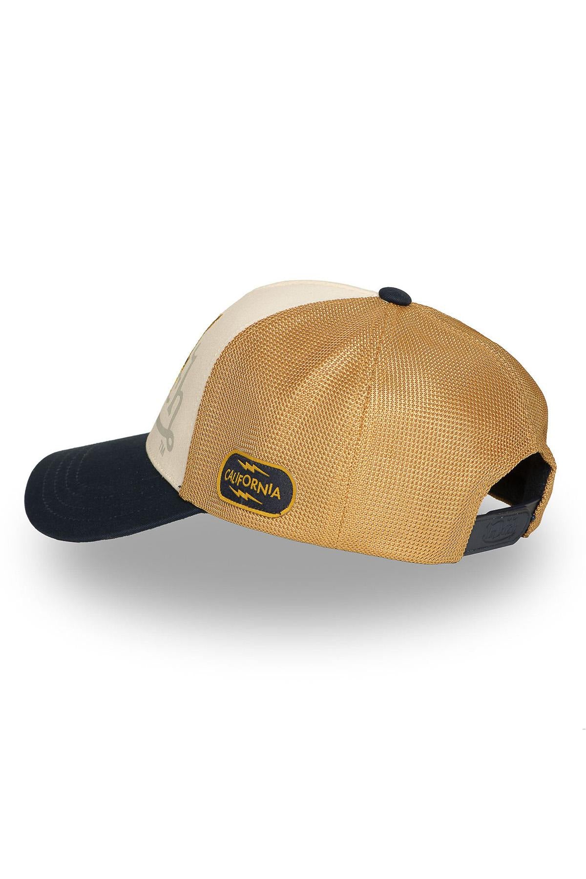 Tricolor cap with tiger head badge - Image n°4