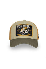 Tricolor cap with tiger badge - Image n°3