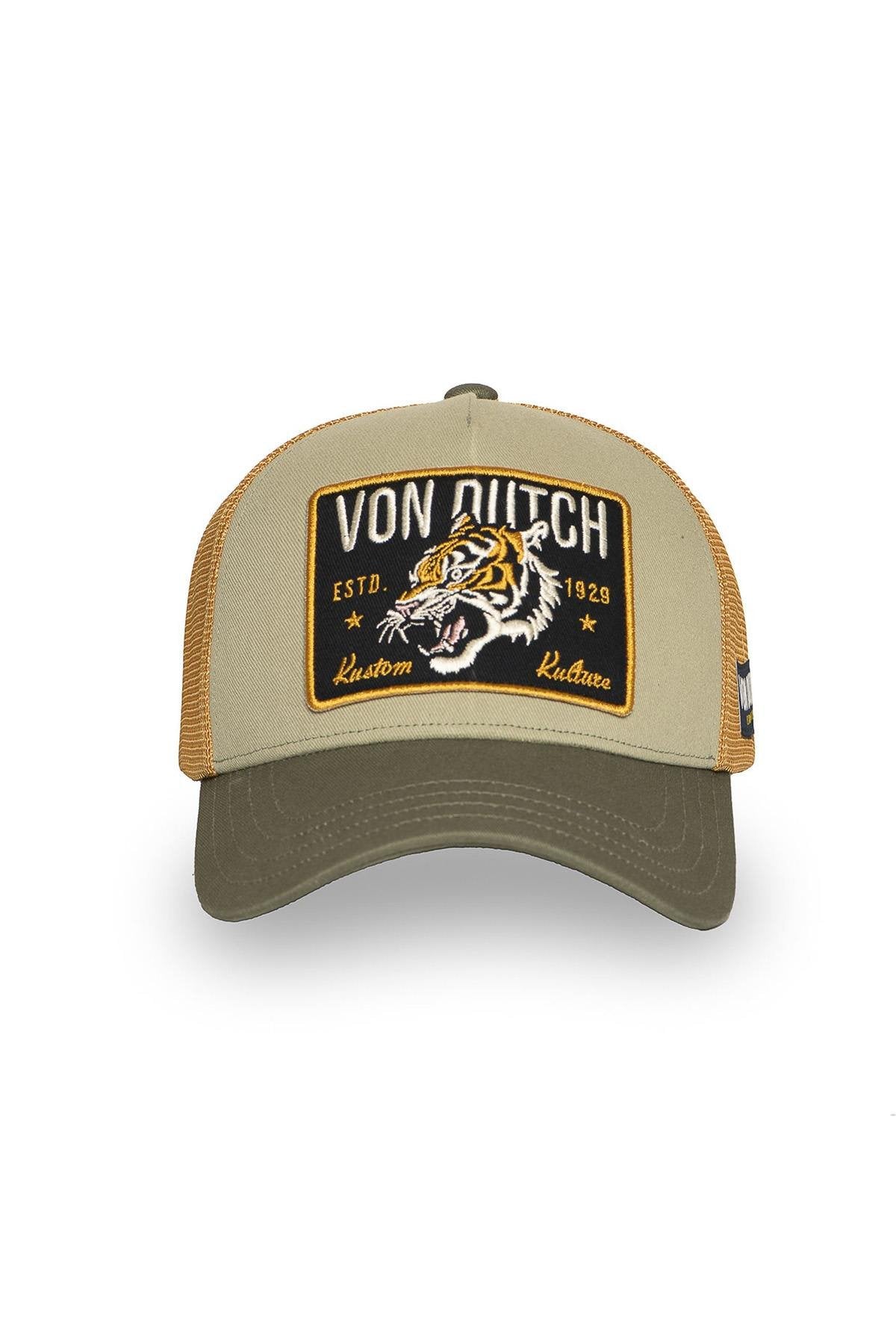 Tricolor cap with tiger badge - Image n°3