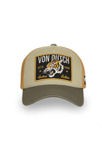 Tricolor cap with tiger badge - Image n°3